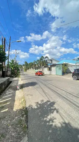 Tanah Pinggir Jalan Sukabangun Palembang cocok untuk Usaha