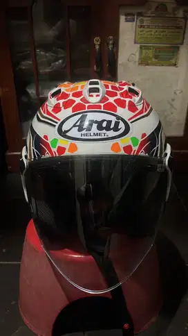 DIJUAL Helm TSR copy arai type VZram model Nakagami GP2