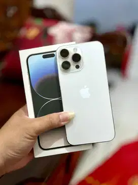 Iphone 14 Pro Max 256gb Silver Fullset mulus