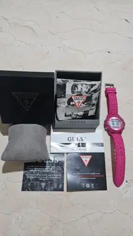 Jam tangan guess 100% oroginal like new jarang pake