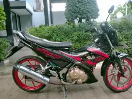 Satria Fu 150 SE th 2014 mulus mesin halus ori pajak on DKI ss lengkap