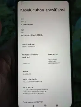 Redmi note 9 ram 6+2