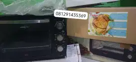 Oven cosmos 19l bisa panggang ayam 1 ekor. Daya 350watt