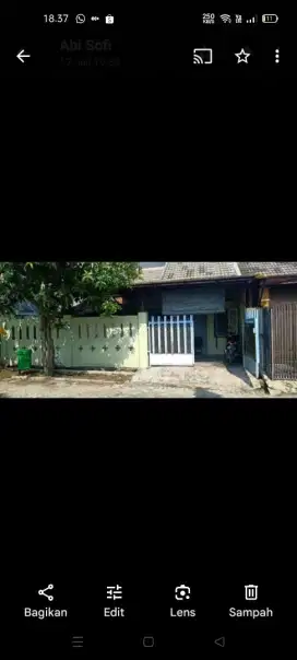 Dikontrakkan rumah tinggal minimal 2 tahun. Harga 19 juta pertahun.