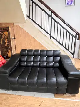 JUAL SOFA 3+2+1 SEAT (warna hitam)