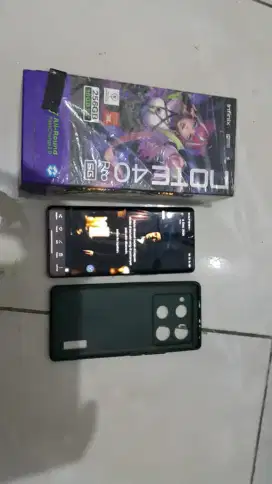 Infinix note 40pro 5g fullset masih garansi