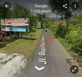 Tanah di kawasan wisata desa sambangan singaraja pinggir jln utama