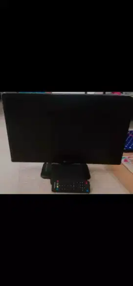 TV LG 21inch dan Setup Box Merk Polytron