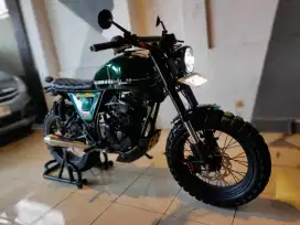 Scorpio Custom Scrambler Tahun 2008 Mulus Glowing