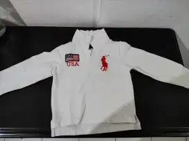 [Preloved] Atasan Baju Ralph Lauren Berkerah Anak Warna Putih
