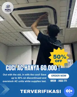 ✅ Service AC | Bongkar Pasang AC | Mesin Cuci | Kulkas
