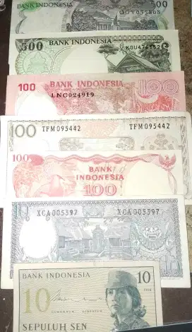 Uang kertas lama