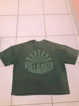 Crewneck pull & beat hijau