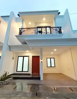 Rumah Baru moden minimalis 2 lantai,Ready unit Lt.70 Lb.100 Rp.1,6M-an