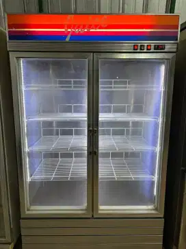 King Cool Showcase 2 Pintu Kapasitas Besar 980 Liter!