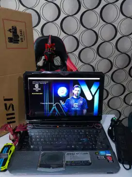 [RAM 16GB] Laptop Monster GAMING MSI EXTREME Plus Core i7 RAM 16Gb/Ssd