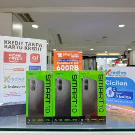 Infinix Smart 10 Ram 4/128 Gb Garansi Resmi 12 Bulan