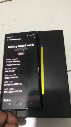 Samsung galaxy note 9 6/128 dus only