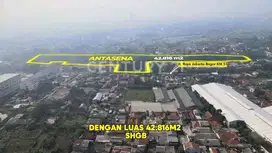 LAHAN STRATEGIS JUAL SETENGAH HARGA APPRAISAL DI JL RAYA BOGOR