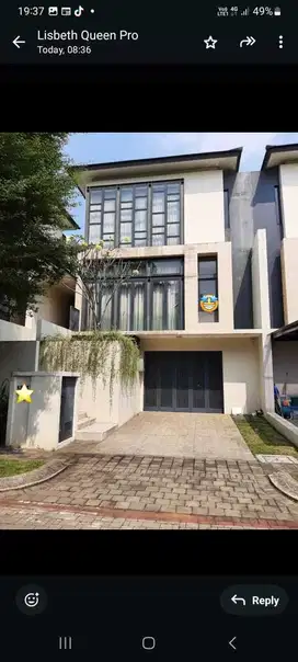 JUAL RUMAH LANCEWOOD NAVAPARK BSD