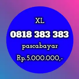NOMOR CANTIK KOLEKSI XL 383 383