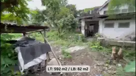 DIJUAL TANAH DAPAT RUMAH, JALAN KARYAWAN - MOJOKERTO