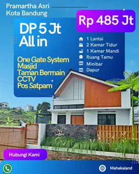 Pramartha asri jatihandap rumah view kota bandung dekat padasuka shm