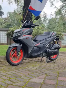 Aerox Alpha Turbo 2025 ABS Dark Grey.Odo 3rb KM.Mulus Istimewa