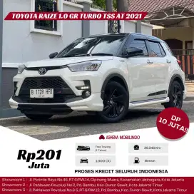 Toyota Raize GR  AT turbo TSS two Tone 2022 Putih
