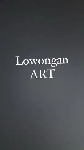 Lowongan Asisten rumah tangga