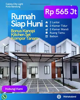 Readystock Rumah 2Lt di cilengkrang 1 dkt jln Utama Ah Nasution Cibiru