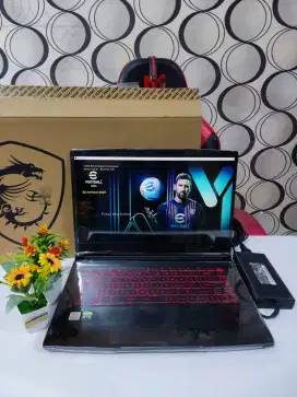 RTX 3060 MSI GF65 GEN 10 RAM 16GB SSD 512GB Dual VGA Nvidia