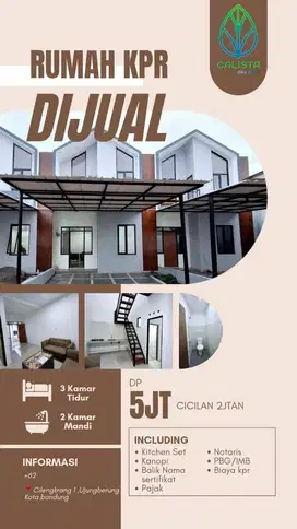 Rumah 2 Lt di bandung timur cilengkrang dkt ujungberung arcamanik Shm