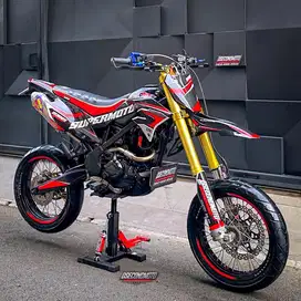 DTRACKER 150 FULL SPEC‼️ TRAIL KAWASAKI SUPERMOTO SIAP PAKAI