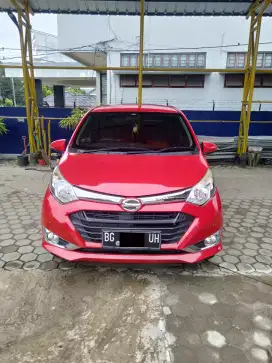 Sigra Merah Tahun 2016 Tipe R Deluxe MT area palembang