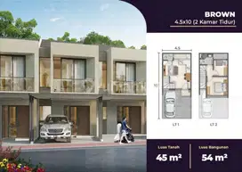 Dijual Dan Disewakan Rumah Cluster Baltimore Uk 4,5x10 Badan
