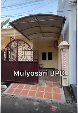 Dijual rumah Mulyosari BPD