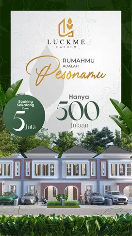 Promo !!! Dp 5 juta langsung bisa akad rumah 2 lantai mojokerto