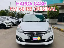 HARGA CASH MURAH (KM 60RB ASLI) SUZUKI ERTIGA GX AT 2017