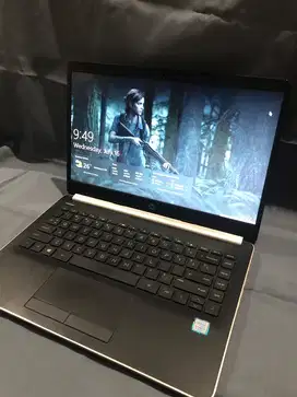 Laptop HP 14 Core I3 gen 7 Ram 8gb ssd+hdd