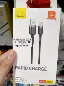 BASEUS CAFULE USB TO C 3A 1M| ATLANTIS DAHSYAT
