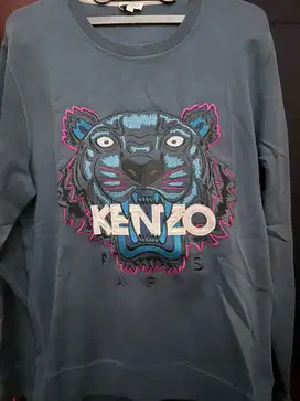 Kenzo Classic Tiger Embroidered Sweatshirt