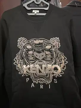 Kenzo Classic Tiger Embroidered Sweatshirt