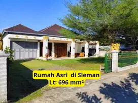 Rumah Tanah Luas Sleman Timur Pedesaan nyaman