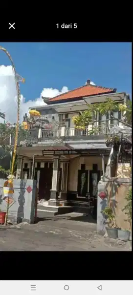 Dijual rumah lantai 2 di jln cempaka mas dalung dekat  padonan canggu