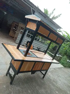 Gerobak Angkringan Bakso Mie Ayam PeceL Bubur Sate Martabak Ronde dlL