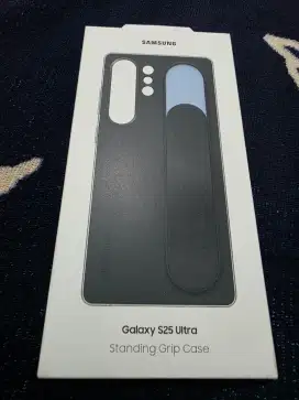 Standing Grip Case Samsung S25 Ultra (Black) new