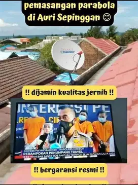 PARABOLA FULLCHANNEL SIAP PASANG KUALITAS JERNIH