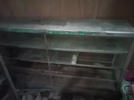etalase bekas alumunium