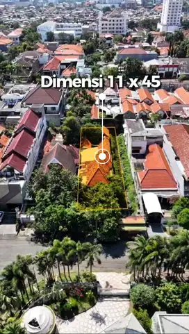 Langka Rumah Tengah Kota WR Supratman Tengah Kota Surabaya